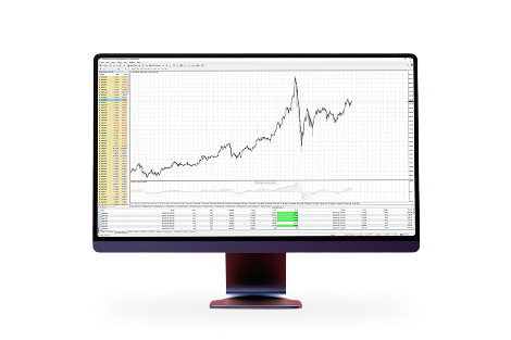 Aperçu du terminal desktop MetaTrader 4
